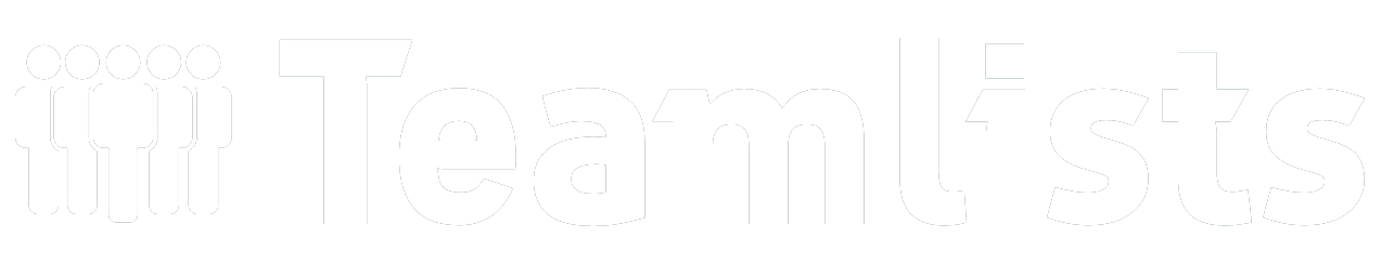 Teamlists App Website